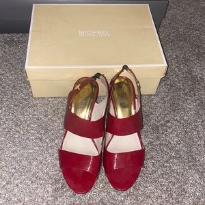 Michael Kors Red Heels